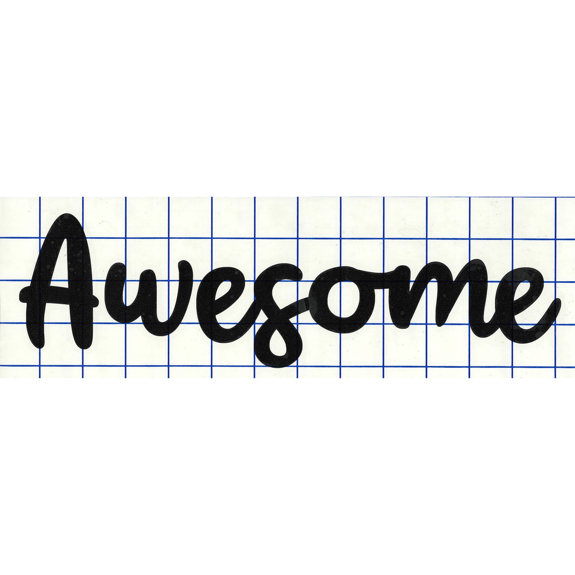 Leisure Arts® Vinyl Awesome Black Wall Decal